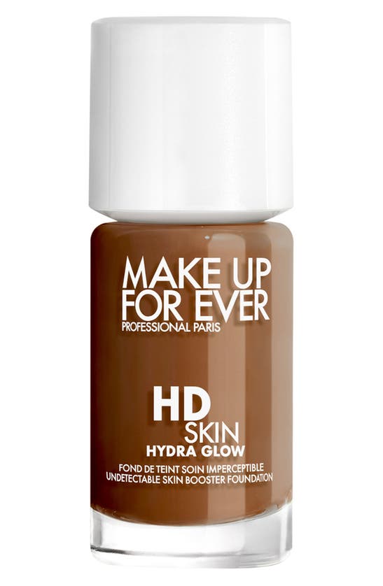 Shop Make Up For Ever Hd Skin Hydra Glow Skin Care Foundation With Hyaluronic Acid In 4n72 - Cocoa