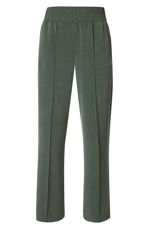 Shop Sweaty Betty Sand Wash Cloud Weight Track Pants In Trek Green