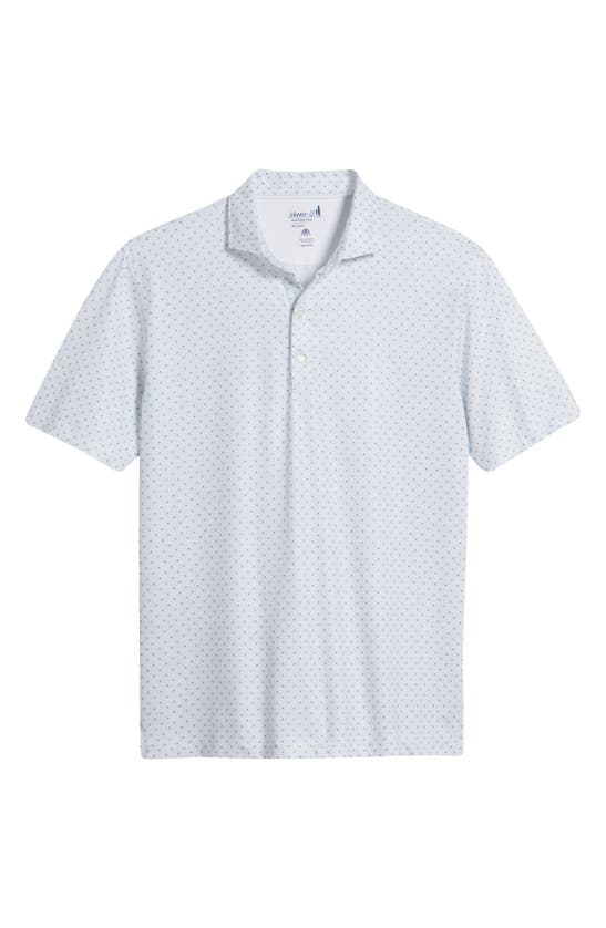 Shop Johnnie-o Crete Neat Print Prep-formance Polo In Paloma