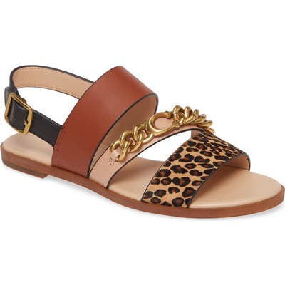 Coach Heather Slingback Sandal, Brown