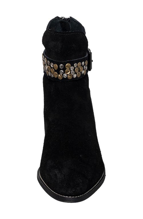 Antelope Meli Pointed Toe Bootie In Black