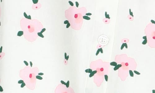 Honeydew Intimates Golden Hour Cotton Twill Pajamas In Cream Floral