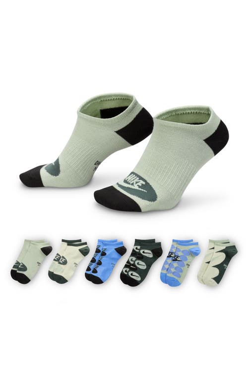 Shop Nike Dri-fit Ankle Socks In Multi-color 1