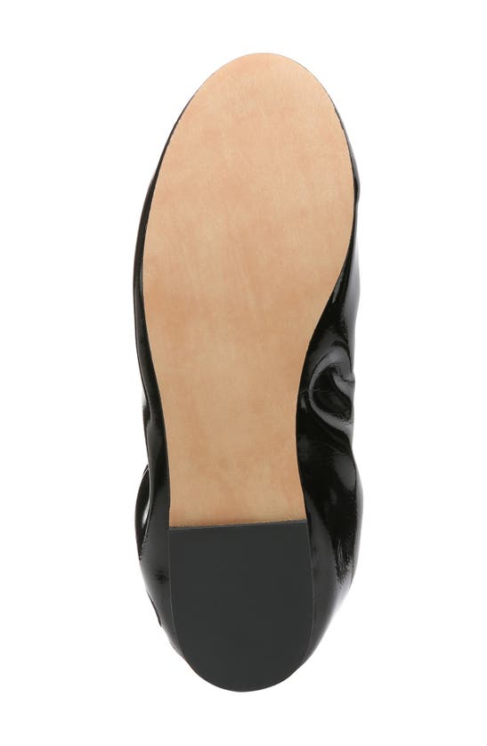 Shop Sam Edelman Felicia Flat In Black Patent