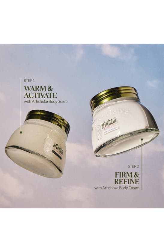 Shop L'occitane Artichaut Massage Cream In White