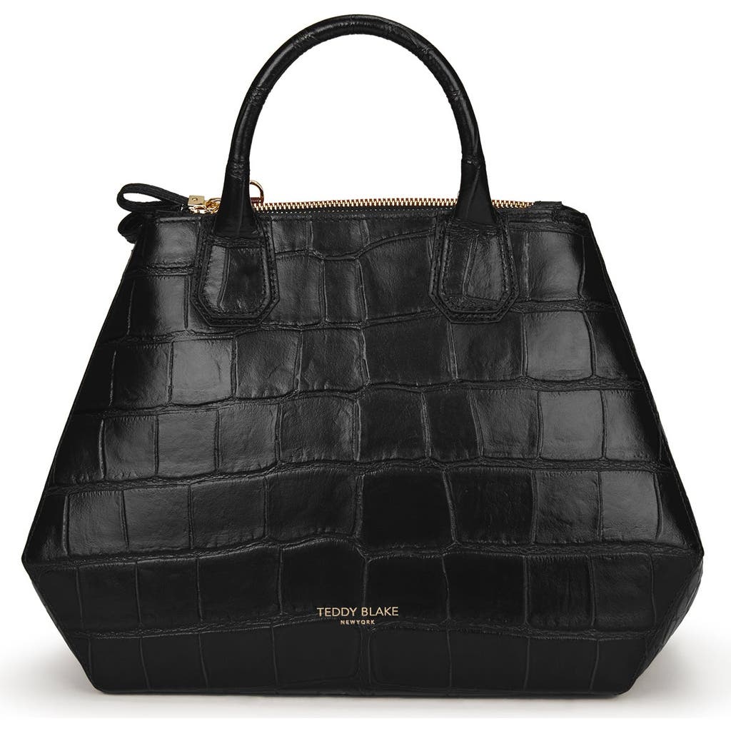 Teddy Blake Vera Croco 14" In Black/red