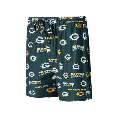 Green Bay Packers Concepts Sport Breakthrough Allover Print Knit Sleep Pants  - Green