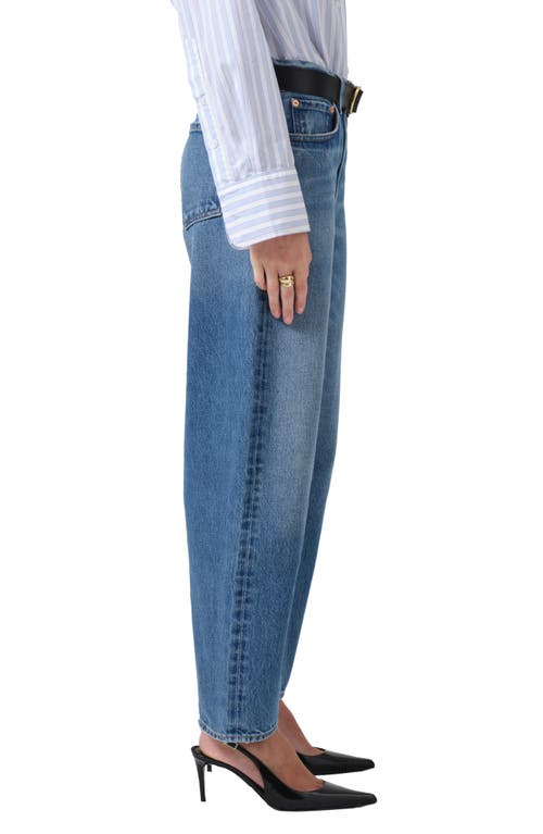 Shop Citizens Of Humanity Miro High Waist Barrel Jeans In Pacifica