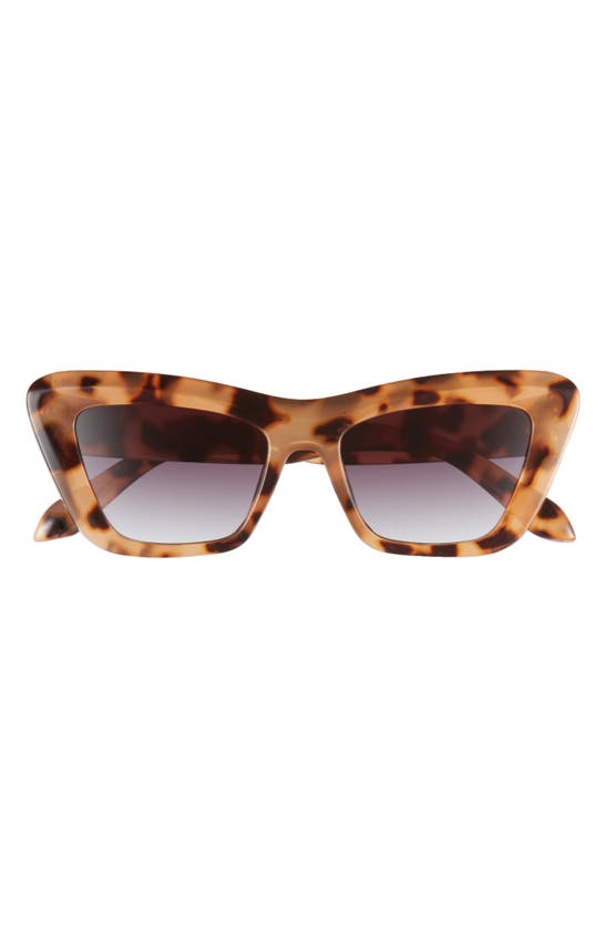 Bp. 53mm Gradient Cat Eye Sunglasses In Brown