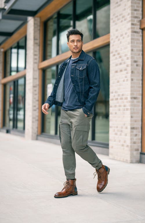 Shop Florsheim Renegade Cap Toe Boot In Cognac