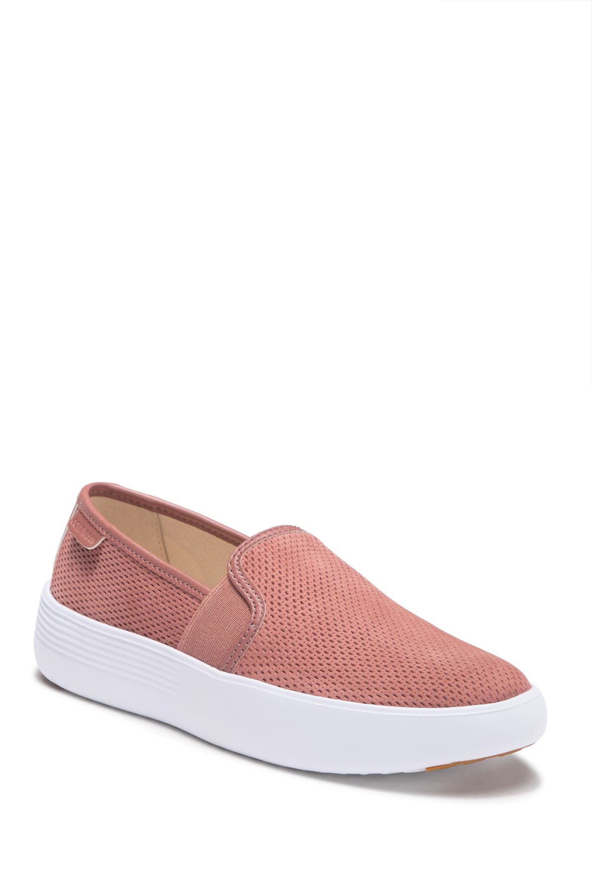 cole haan perforated sneaker womens