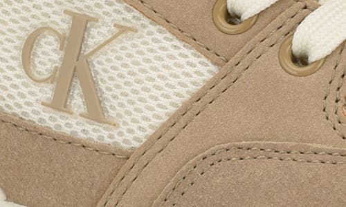 Calvin Klein Alondra Platform Sneaker In Light Natural