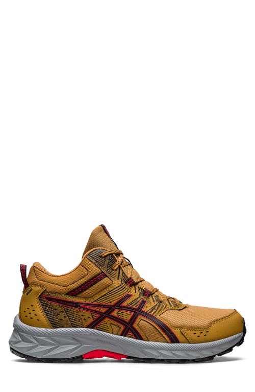 Shop Asics ® Gel-venture 9 Mt Trail Running Shoe In Tan Presidio/electric Red