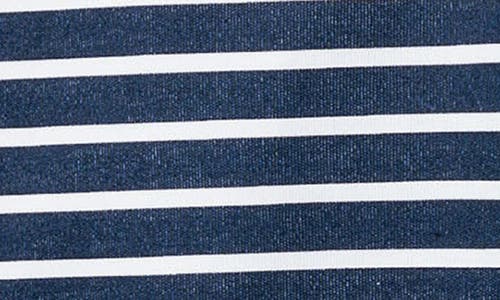 PETITE PLUME PETITE PLUME STRIPE PIMA COTTON ZIP FOOTIE