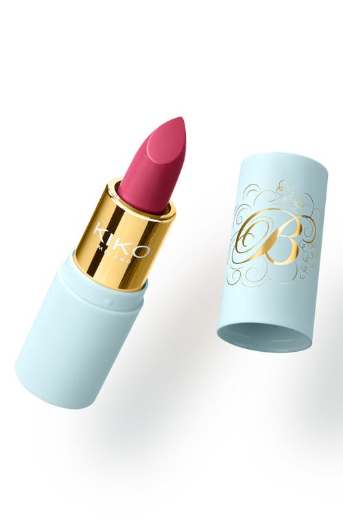 KIKO MILANO x Bridgerton Ballroom Beauty Satin Shine Lipstick in Lovers Whisper at Nordstrom