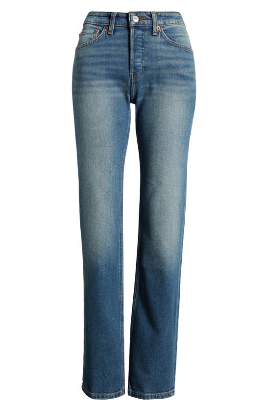 Shop Re/done The Anderson Straight Leg Jeans In Ladysmith