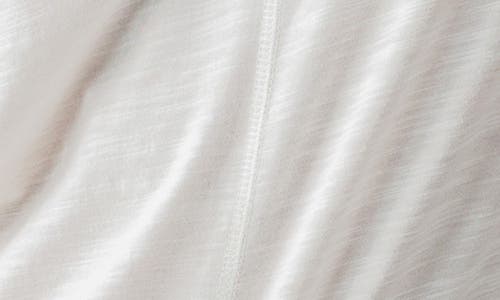 Shop Sanctuary The New Girl Split Neck T-shirt In Chalk