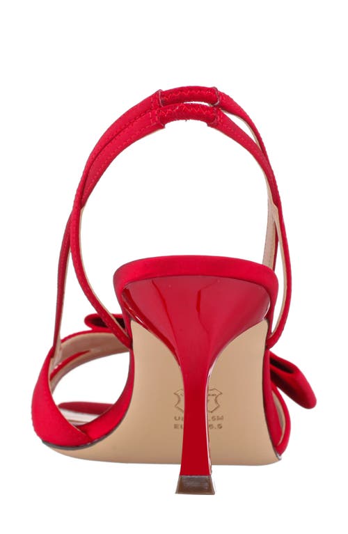 Nina Lizette Slingback Sandal In Red
