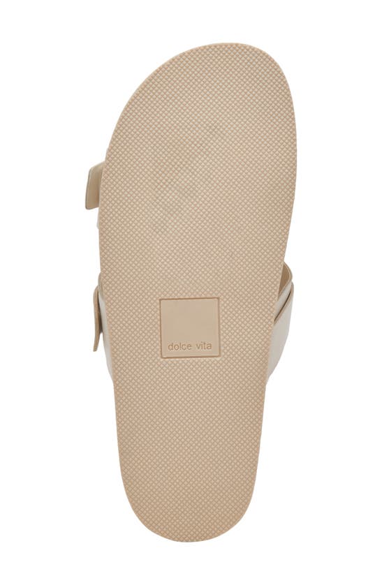 Dolce Vita Soya Platform Sandal In Off White Leather