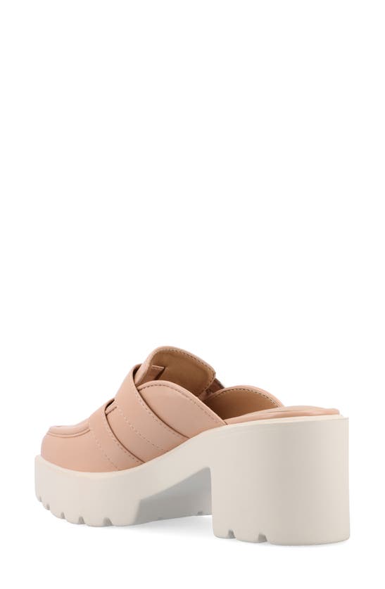 JOURNEE COLLECTION JOURNEE COLLECTION BRYDIE PLATFORM MULE