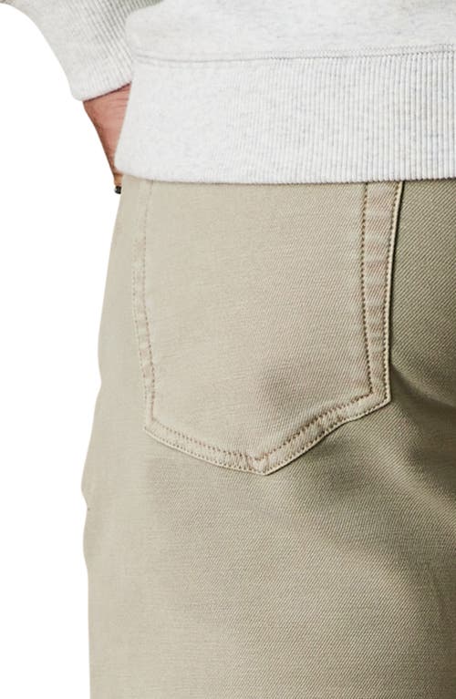 The Normal Brand Terry Five-pocket Tailored Fit Pants In Sand Dune