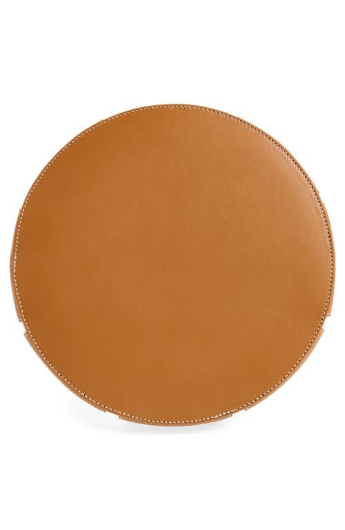 Altuzarra Large Drum Canvas & Leather Bucket Bag In Natural/canyon