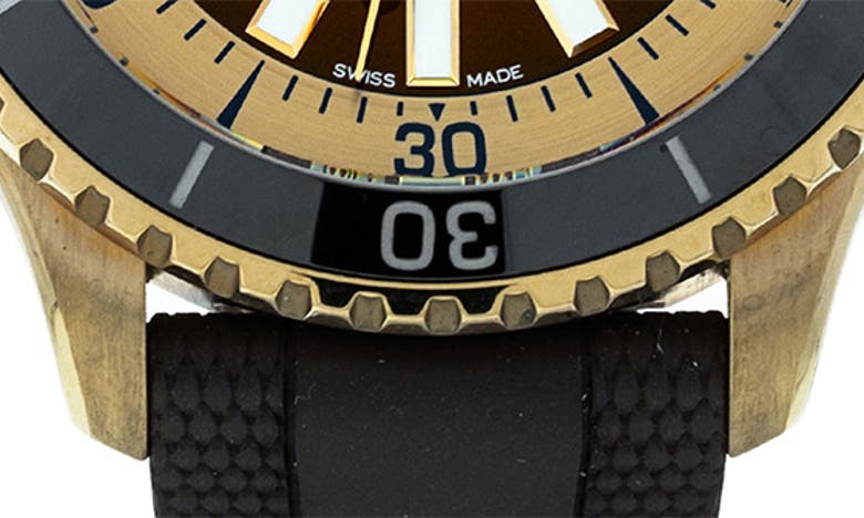 Shop Watchfinder & Co. Breitling  Superocean Automatic 44 N17376 Rubber Strap Watch, 44mm In Black / Gold