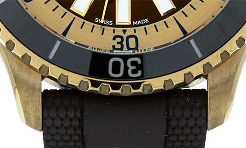 Shop Watchfinder & Co. Breitling  Superocean Automatic 44 N17376 Rubber Strap Watch, 44mm In Black/gold