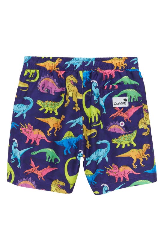 BOARDIES BOARDIES KIDS' VIBRANT DINOS SWIM TRUNKS