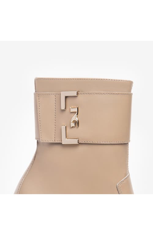 Nerogiardini Platform Bootie In Sand