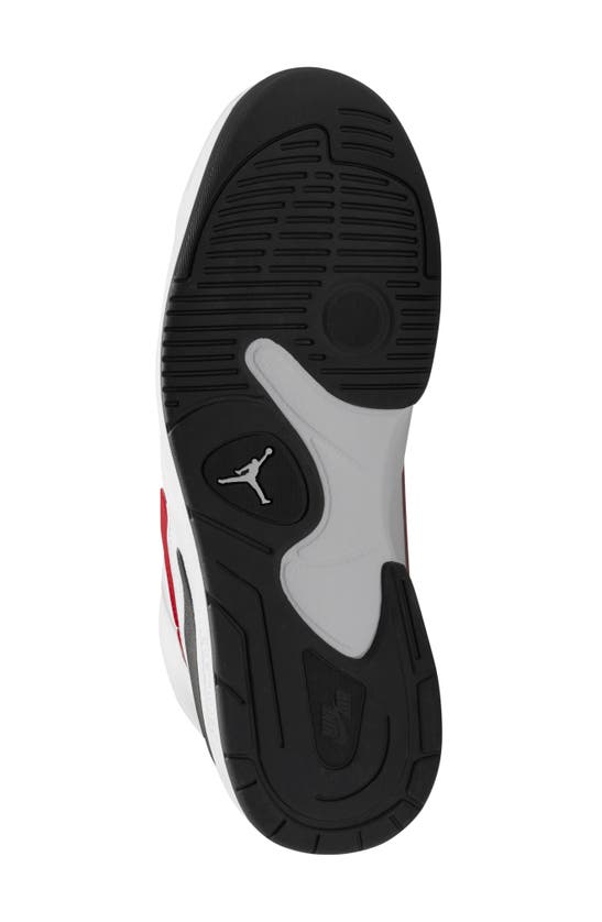 Shop Jordan Stadium 90 Sneaker In White/ Gym Red/ Black
