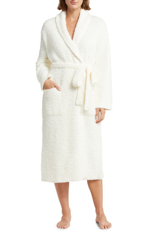 barefoot dreams CozyChic Robe in Pearl at Nordstrom, Size 3