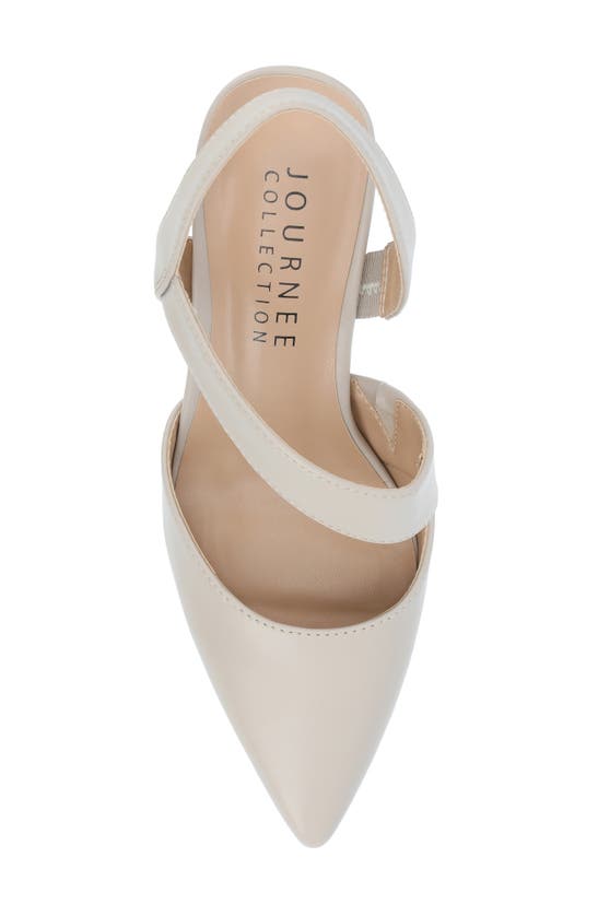 Journee Collection Scarlett Pointed Toe Pump In Grey