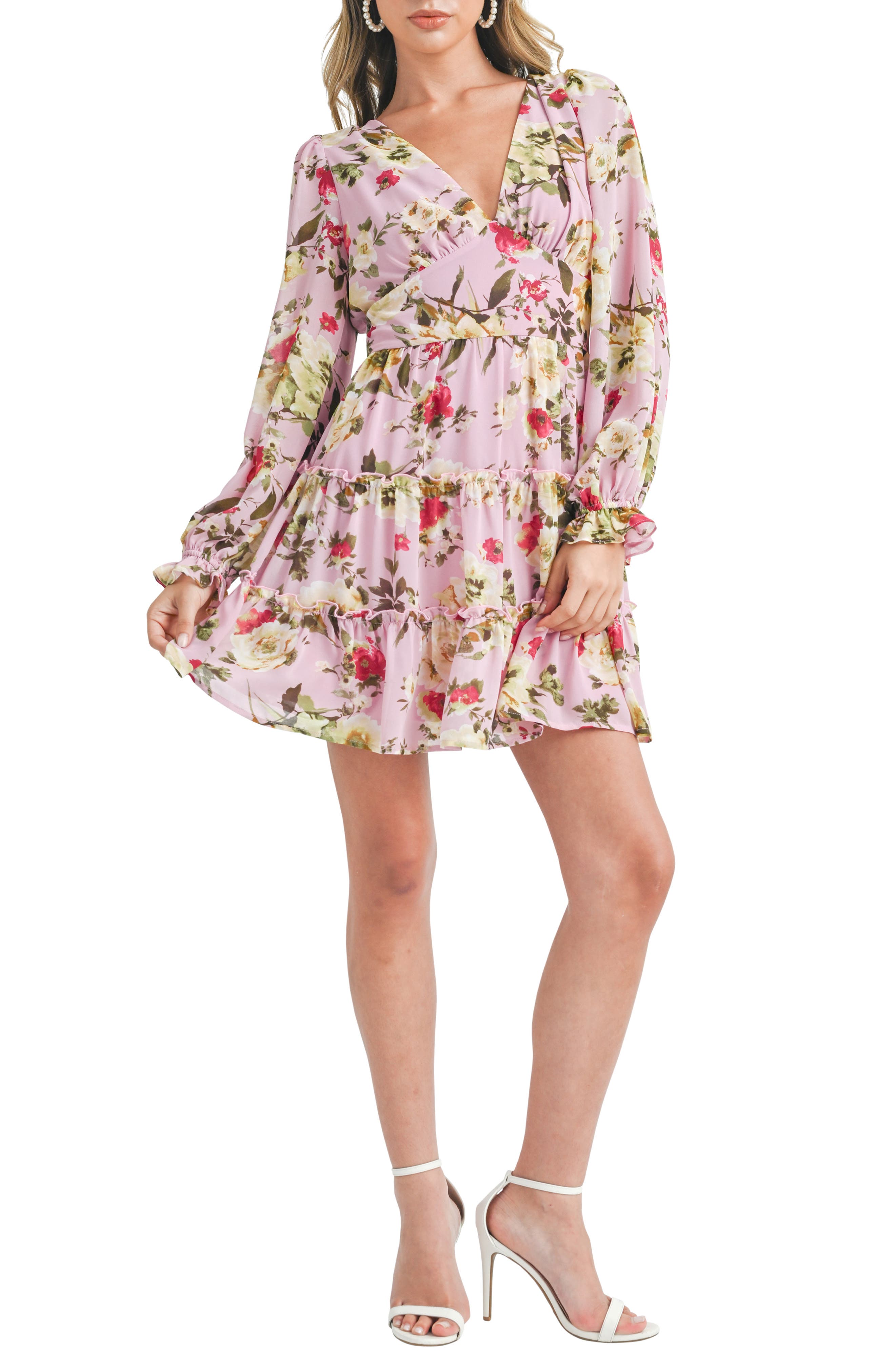 Lush Open Back Minidress Dresses Skirts BeyondStyle