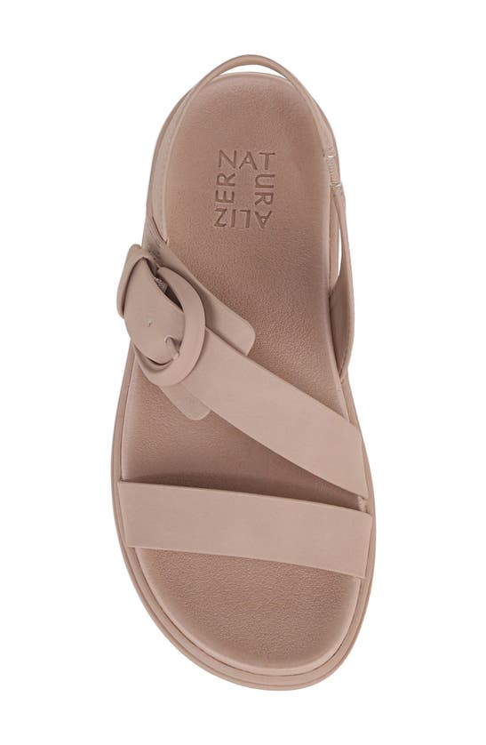 Shop Naturalizer Hope Slingback Sandal In Vintage Mauve Faux Leather
