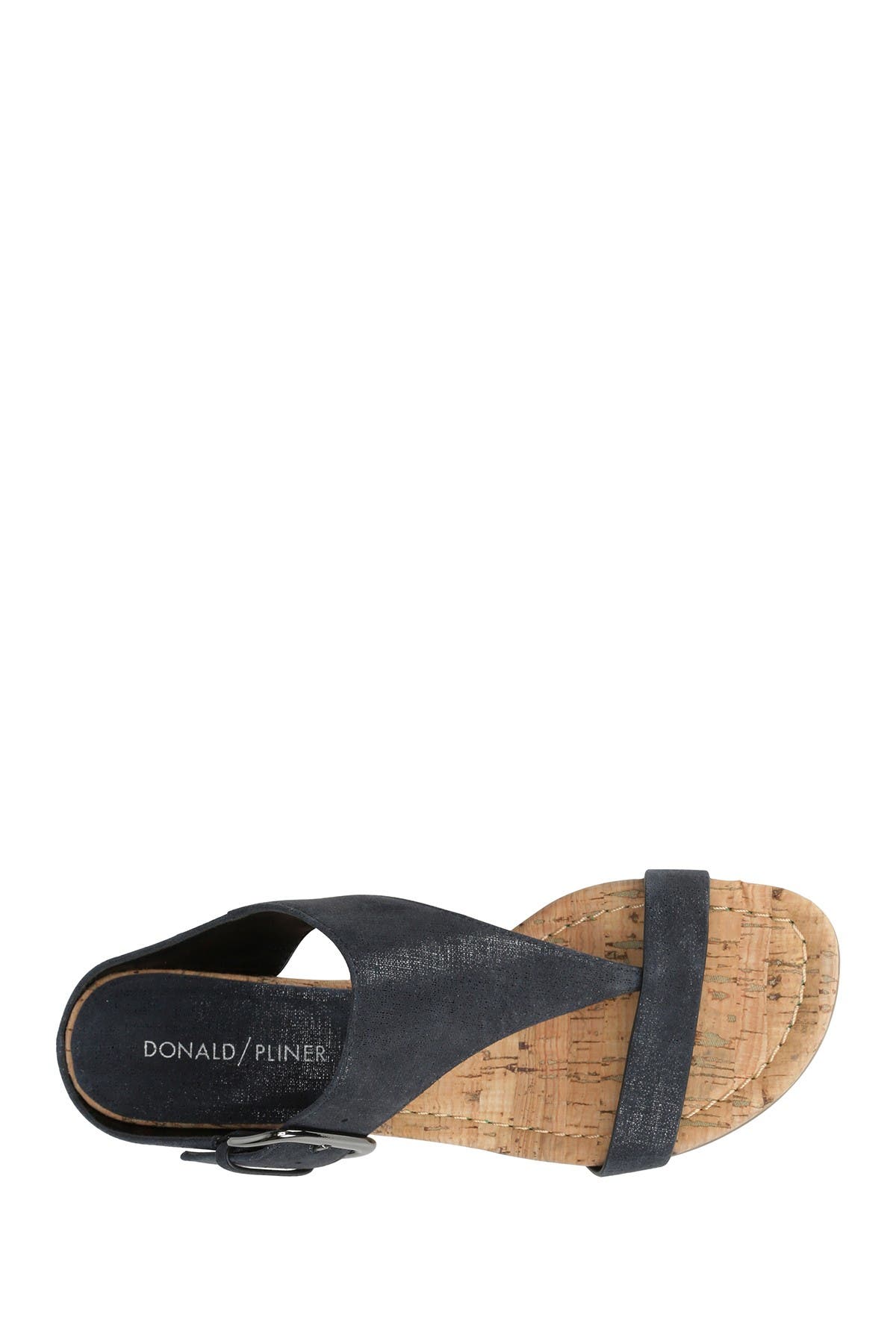 donald pliner dylan cork wedge sandal