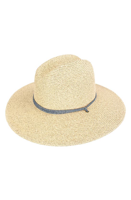 Peter Grimm West Straw Panama Hat In Neutral