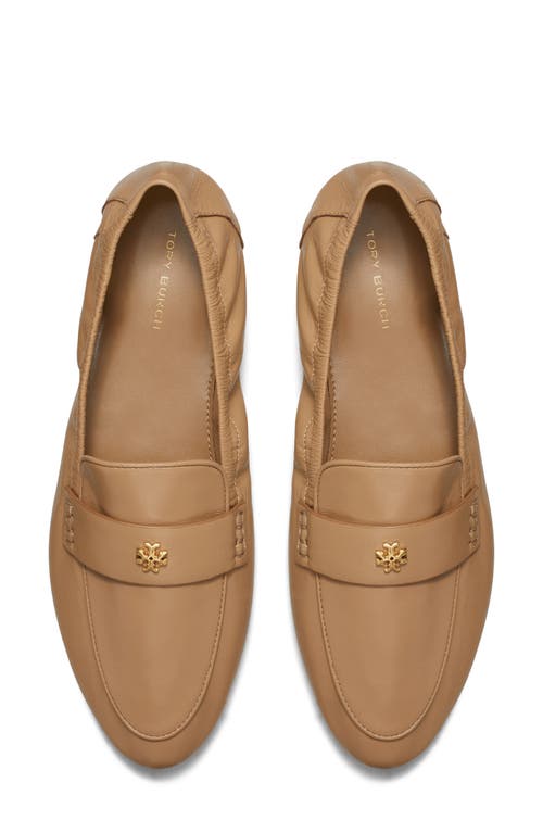 Shop Tory Burch Ballet Loafer In Almond Flour