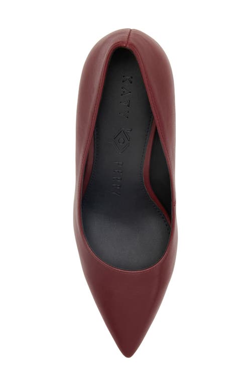 Shop Katy Perry The Laterr Pointed Toe Pump In Cranberry