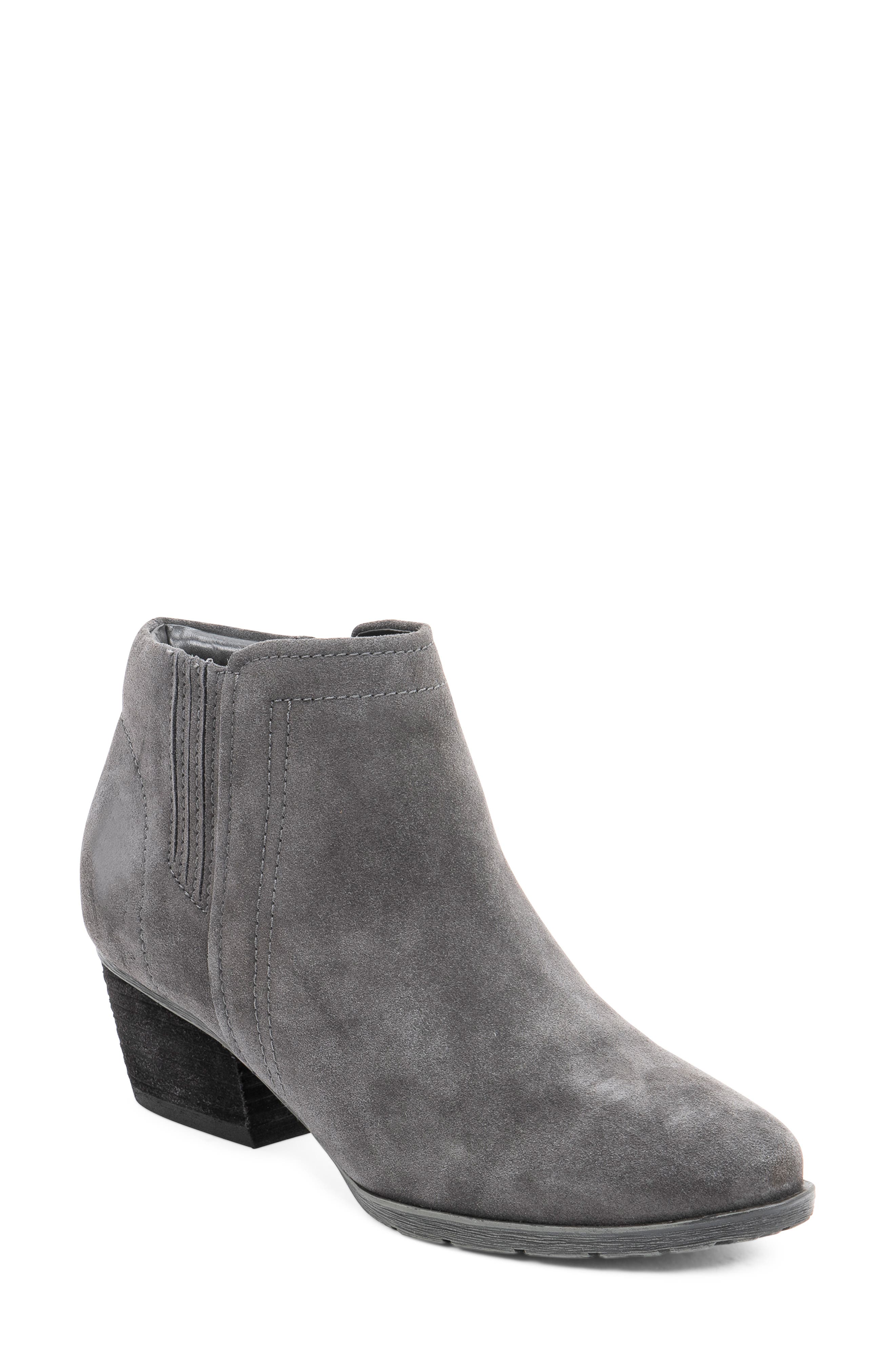 Blondo Valli 2.0 Waterproof Bootie In Black Suede ModeSens