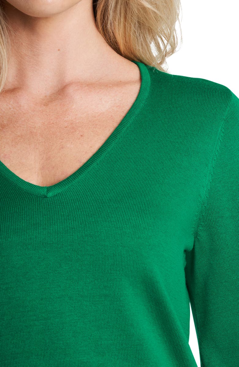CeCe Sleeve Cotton Blend Sweater |