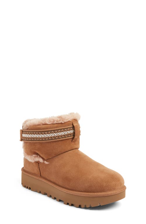 Shop Ugg(r) Classic Ultra Mini Alpsey Boot In Chestnut/dark Earth