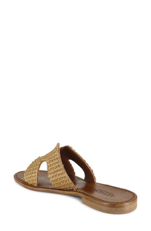Artisan Crafted By Zigi Fenka Water Resistant Leather Sandal In Brown