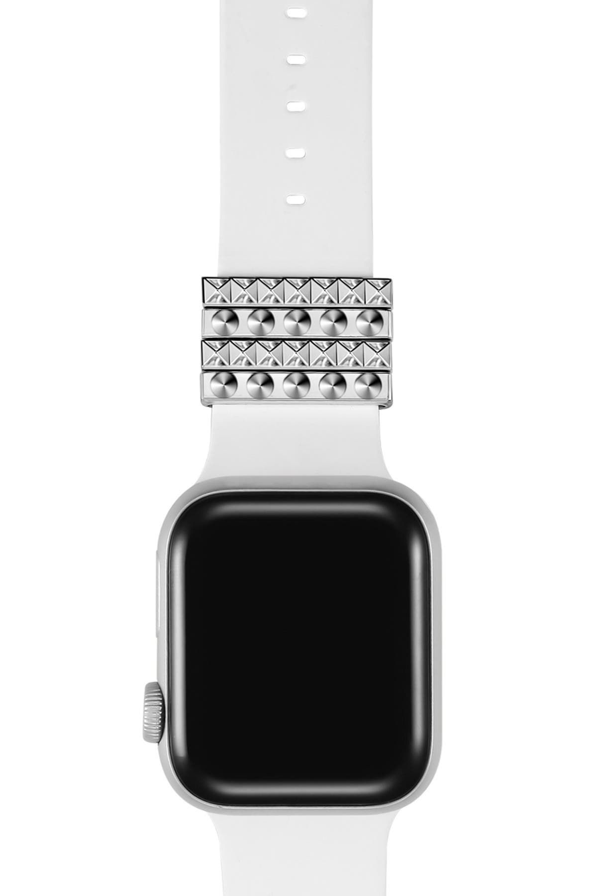 Posh Tech Silver Apple Watch Band Charm Set Of 4 Nordstrom Rack