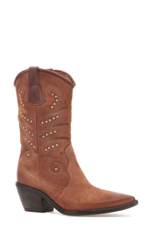 A.S.98 Clyde Western Boot in Whiskey 