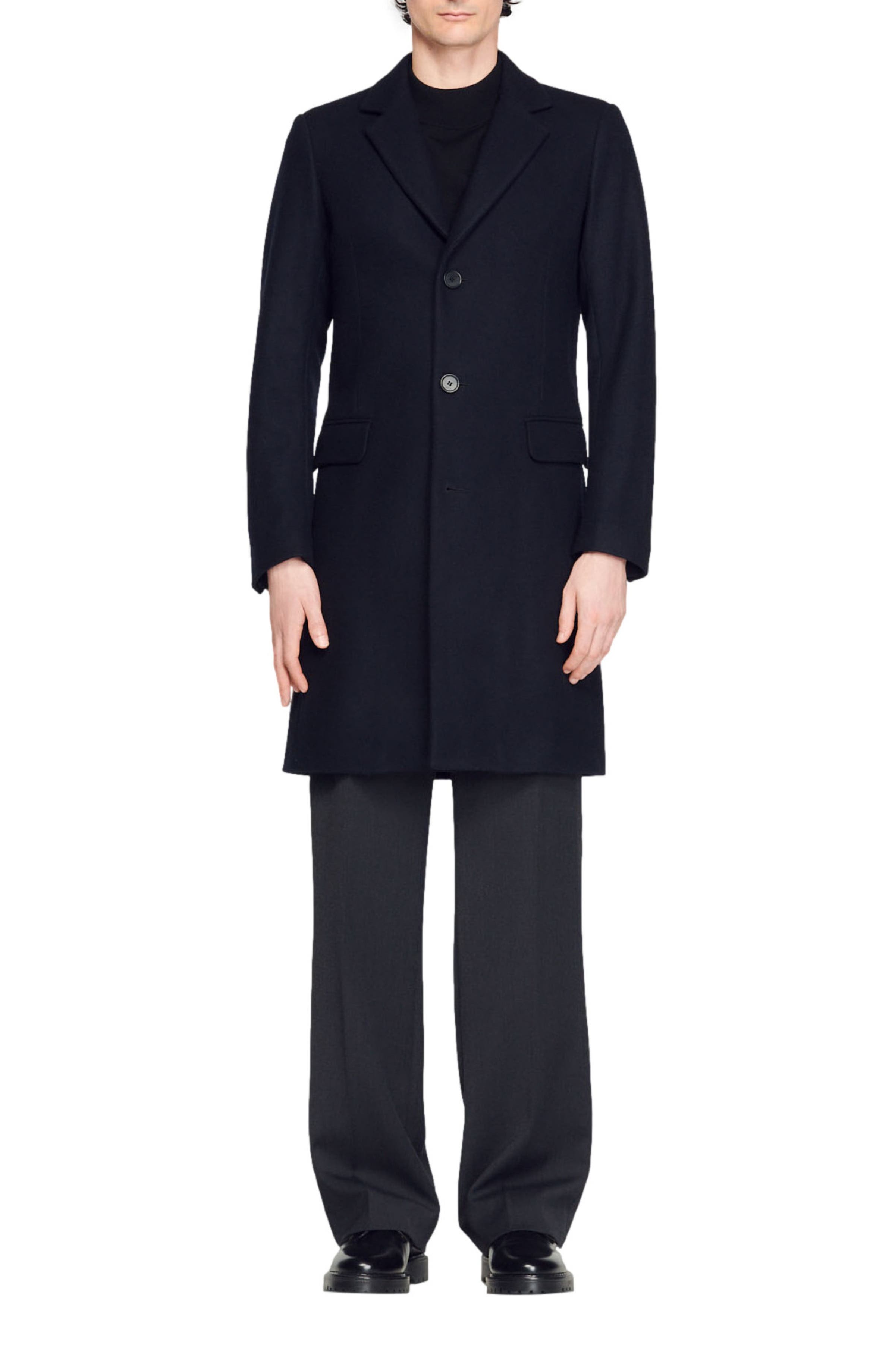 Men's SANDRO Overcoats & Peacoats | Nordstrom