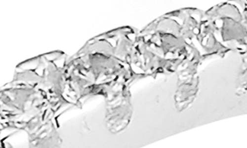 Chloe & Madison Chloe And Madison Cz Split Shank Ring In Silver
