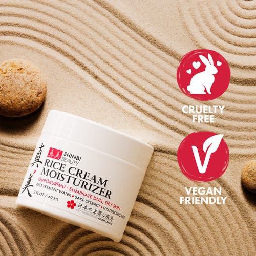 Shinbi Beauty Rice Cream Moisturizer In Clear