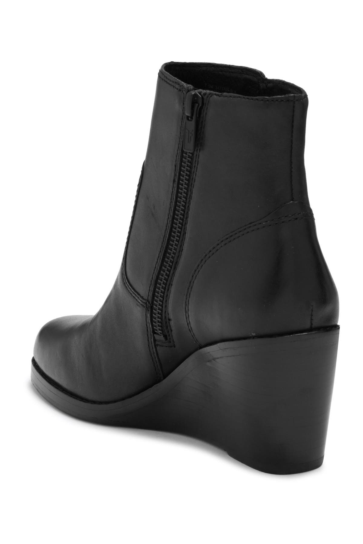 frye emma wedge bootie