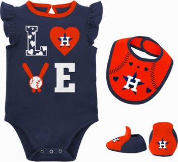 Baby Houston Astros Gear, Toddler, Astros Newborn Golf Clothing, Infant  Astros Apparel